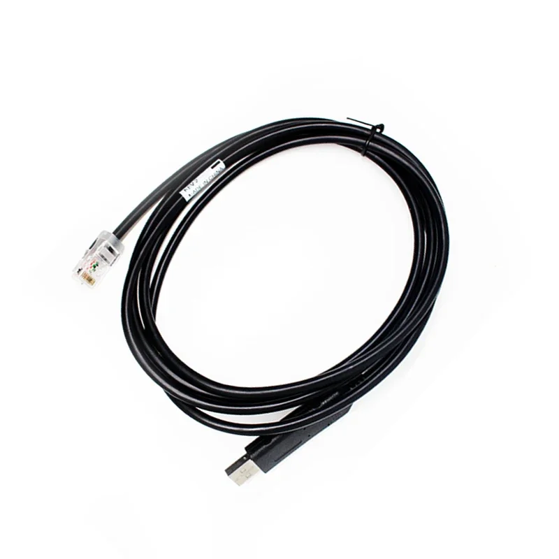 3 pcs/lot USB 2M Straight Cable with Chip For CipherLab 1500 Scanner Reader Dada Transfer Cable