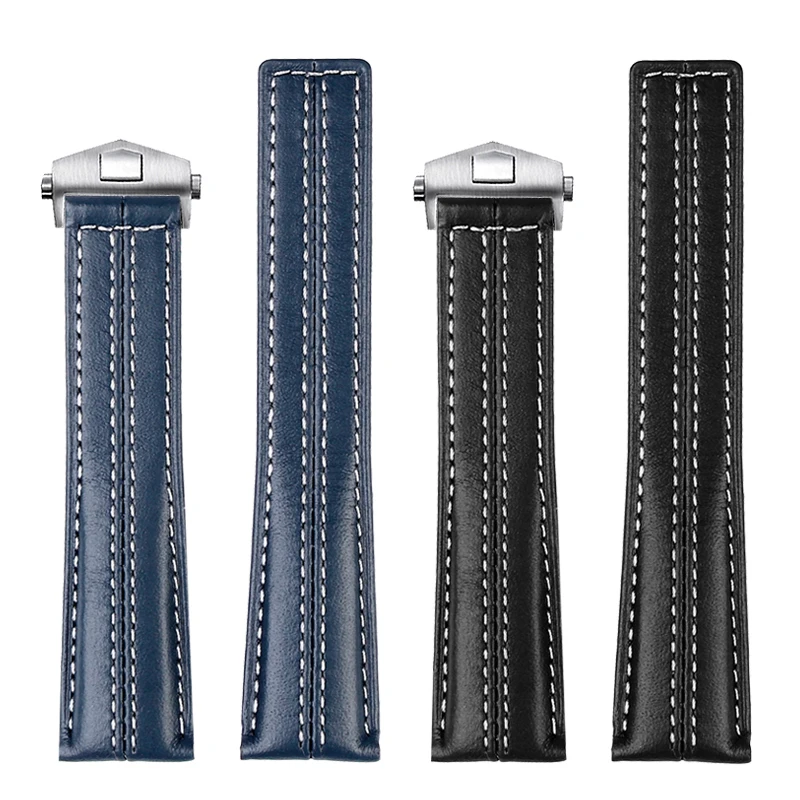 Ремешок для часов из натуральной кожи, 22 мм