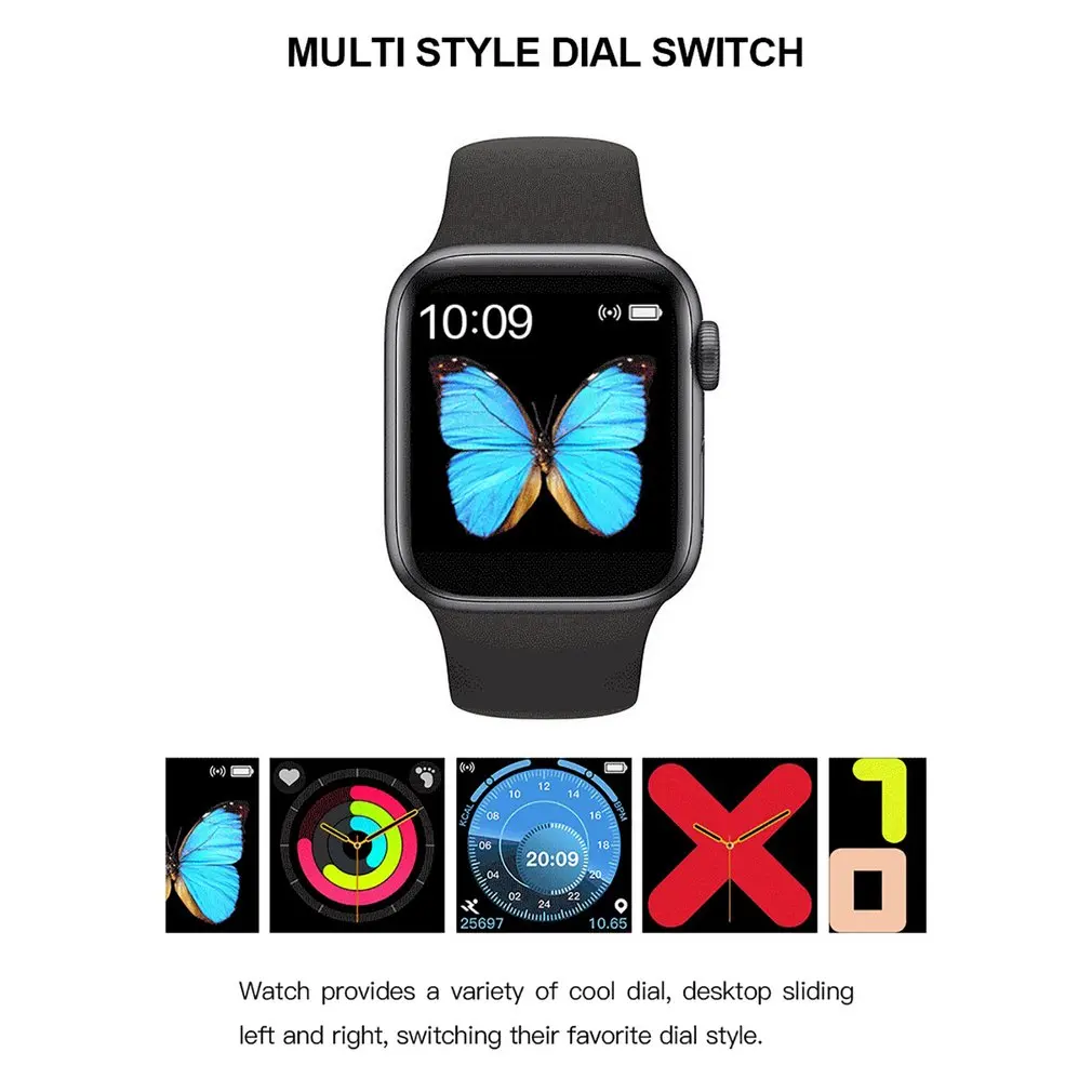 

Smart Watch 7 Full Screen Wireless Call Waterproof Sports Watches Men Women Portable Charging Smartwatch