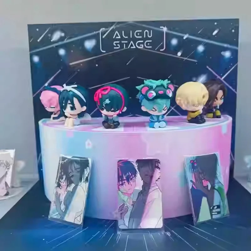 Alien Stage Free Stage Blind Box Series Mizi Sua Ivan Till Luka Hyuna Anime Figure Model Peripheral Collection Decoration Gifts