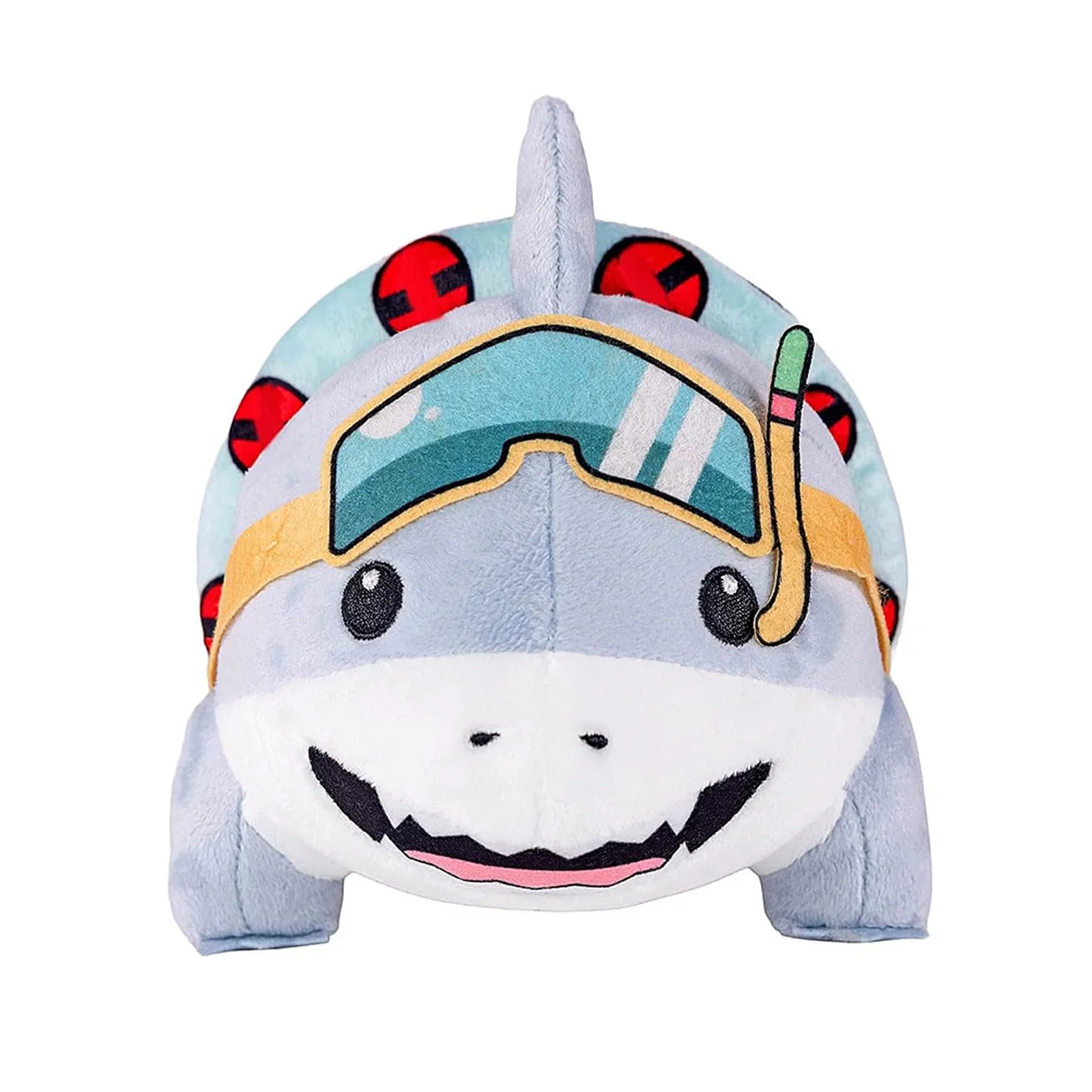 Jeff The Land Shark Plushie Cartoon Shark Plush Cute Soft Stuffed Animal Home Decor Pillow Doll Toy Children Birthday Gifts