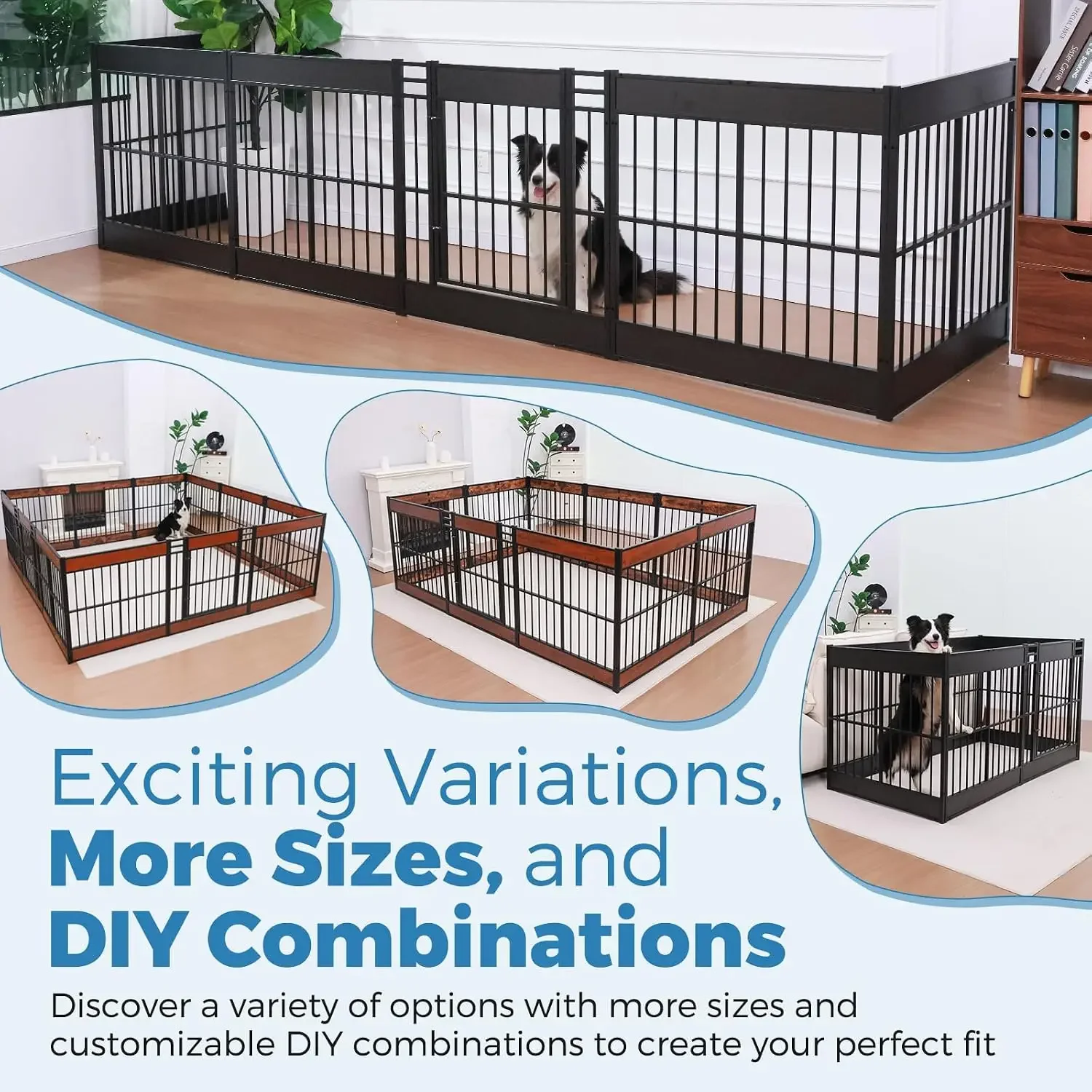 Furniture Style Dog Playpen, 32