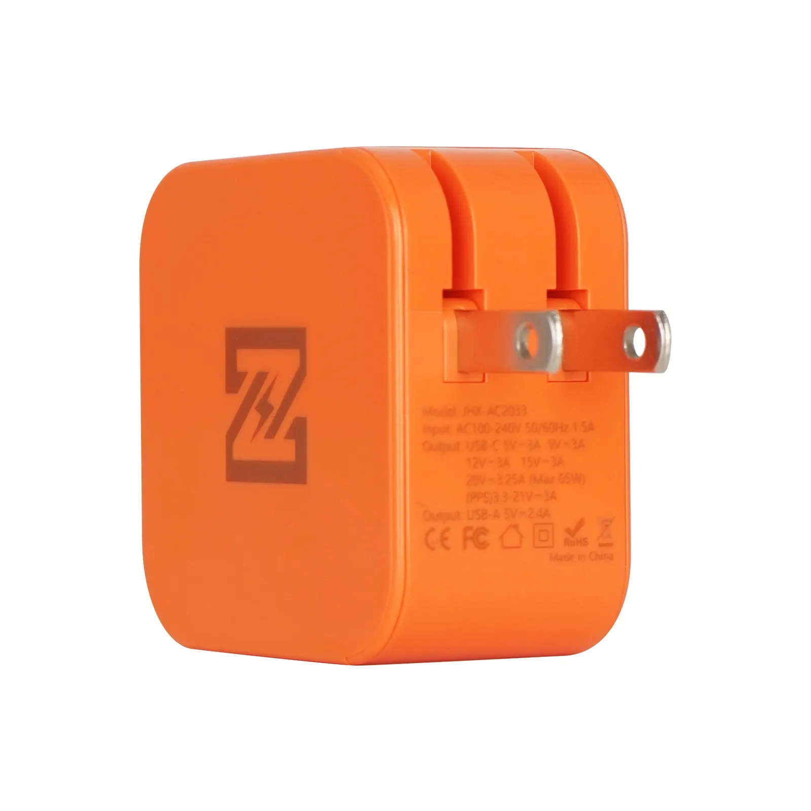 Imagem -04 - Zgcine-carregador pd Laranja Ficha ue Zg-v99 Zg-v160 Zg-s200 Zg-s150 65w