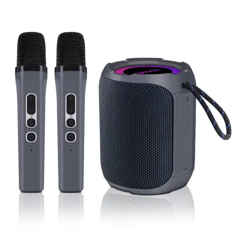 40W 휴대용 블루투스 스피커 360도 스테레오 서브우퍼 IPX7 방수 조명 지원 TF TWS 무선 스피커