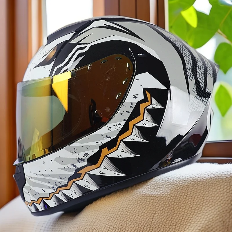 

Motorcycle helmet, motorcycle helmet, full helmet, all season universal