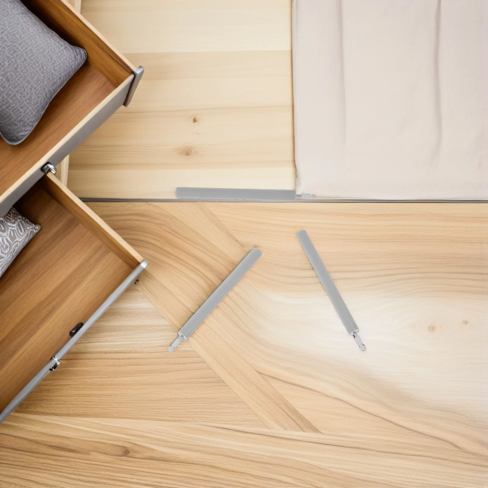 

6pcs Soft Close Cabinet Damper Hydraulic Buffer Hinge For Drawers Cupboards Trash Can Lid Damping Mechanism Quiet Closure