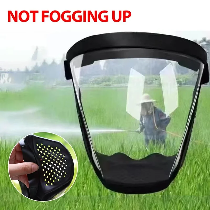 Protective Mask Space Spherical Goggles Transparency Protective Mask For Outdoor Safety Protection Safety Glasses With Filters
