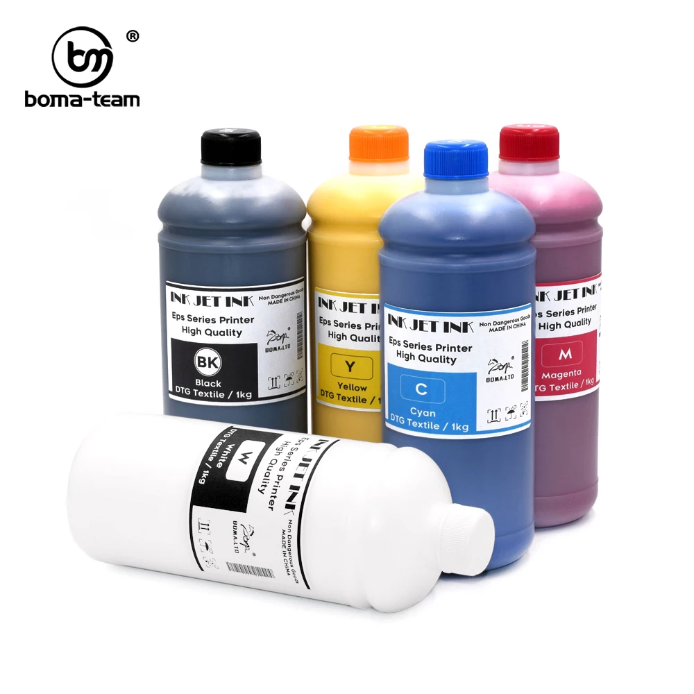 Imagem -02 - Tintas Têxteis de Impressão de Algodão Dtg Adequadas para Epson 3800 3880 3890 3800c F2000 F2100 F2080 R1900 L1800 R2000 I3200 4720 5113 1000ml