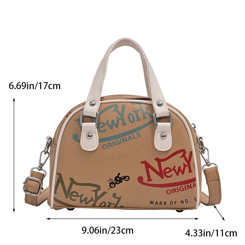 Women\'s Bag Shell Bag Fashion Printing Large Capacity Women\'s One Shoulder Handbag Shopping