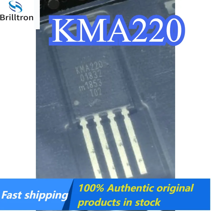 1-5PCS KMA220 KMA220J Magnetoresistive Sensor, Angle, External Magnet, SIP4  Brand New, Original, in Stock