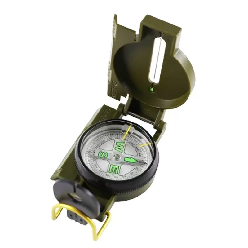 Waterproof Flip Cover Multi functional Geological Navigation Compass for Outdoor Hiking Climbing Cross country Exploration