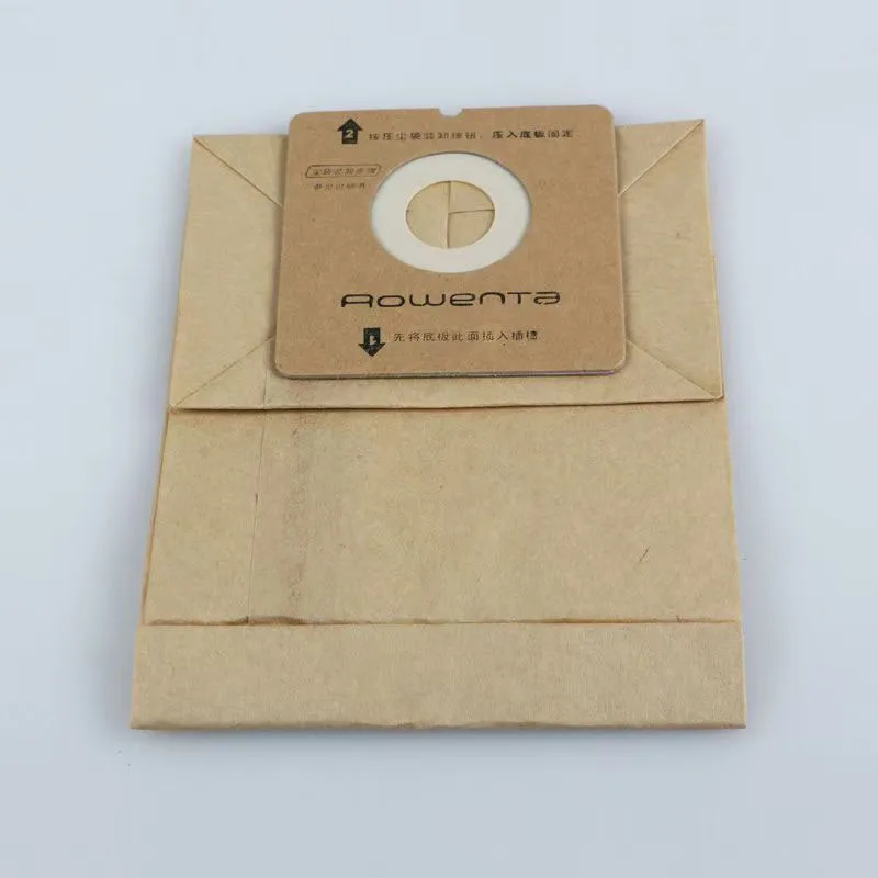 5pcs Rowenta Vacuum Cleaner Accessories Dust Bags For Rowenta RO1124/RO1131/132/RO1136/RO1321/RO1336 Disposable Paper Dust Bags