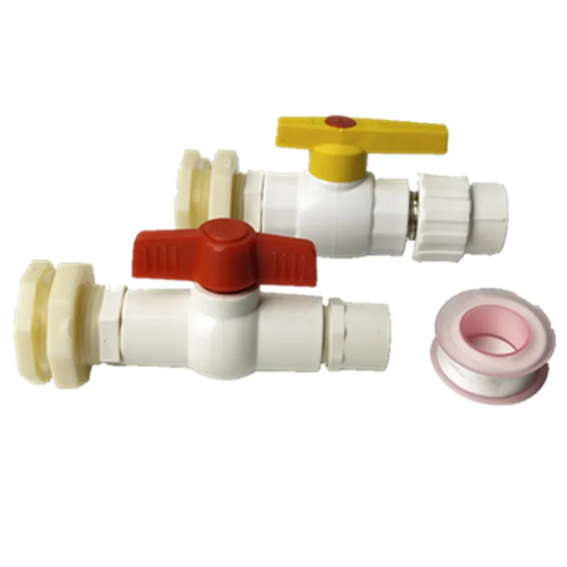 

1 шт., пластиковый кран с наружной резьбой, 1/2 3/4 дюйма, адаптер для крана для аквариума, дренажный клапан для аквариума, аксессуар для садовой сборки