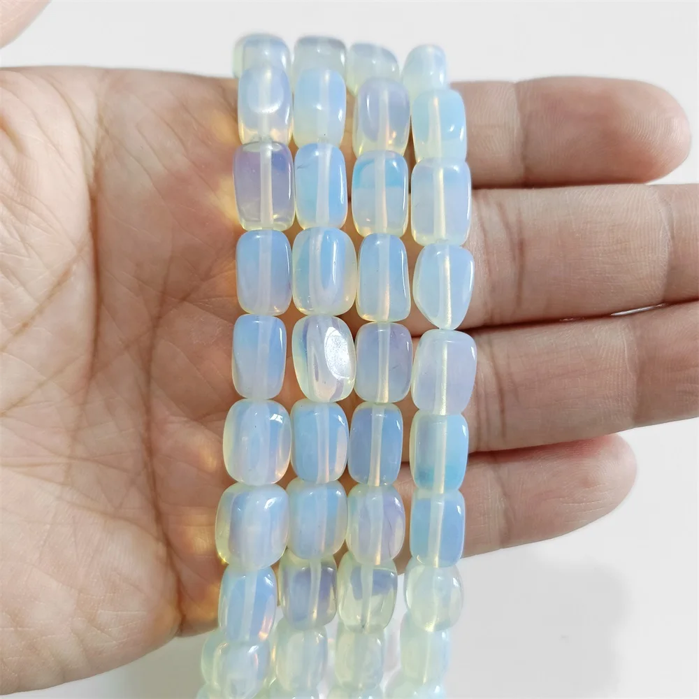 Wholesale Natural Smooth Square Stone Beads Loose Cube Bead Agates Quartzs Raw Mineral Beads for DIY Bracelets Earrings Neckalce