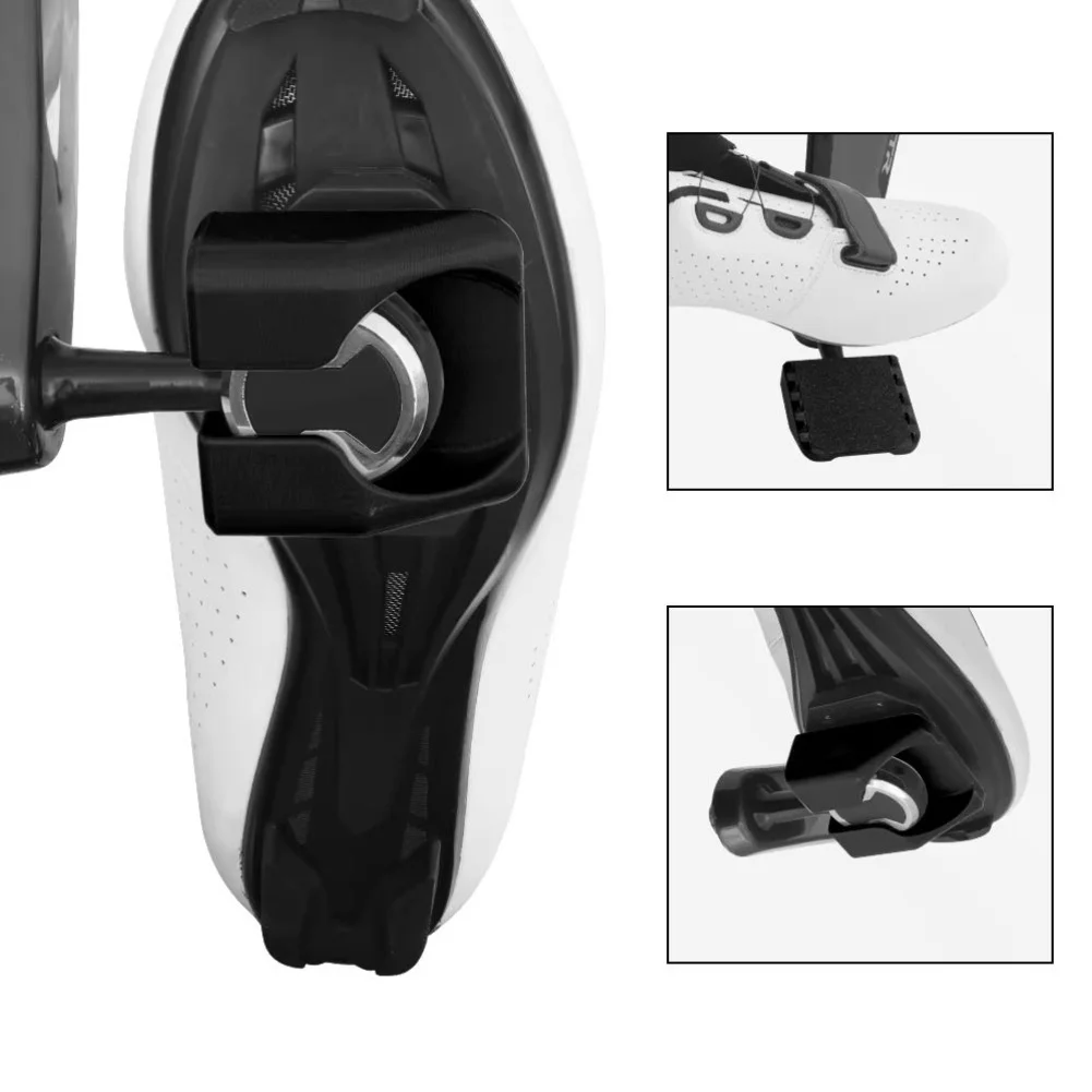 For Casual Cycling Trips 60x60x23.5mm Clipless To Flat Cycling Hardware Easy Snap Installation Sturdy Plastic Material