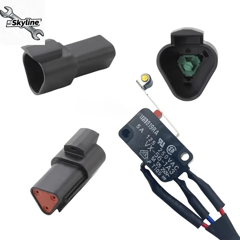 Excavator Safety Lock Pilot Brake Switch, Replacement for Construction Machinery
