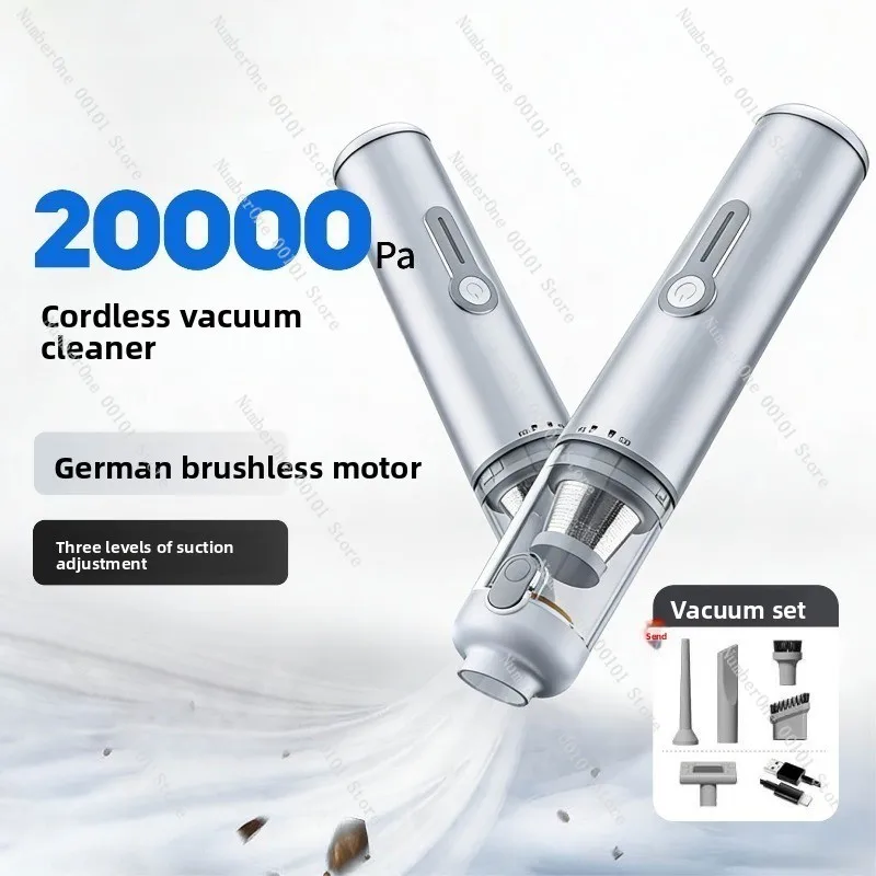 Brushless Car Vacuum Cleaner High Suction Portable Rechargeable Handheld LED Digital Display Auto Interior Detailing Cordless