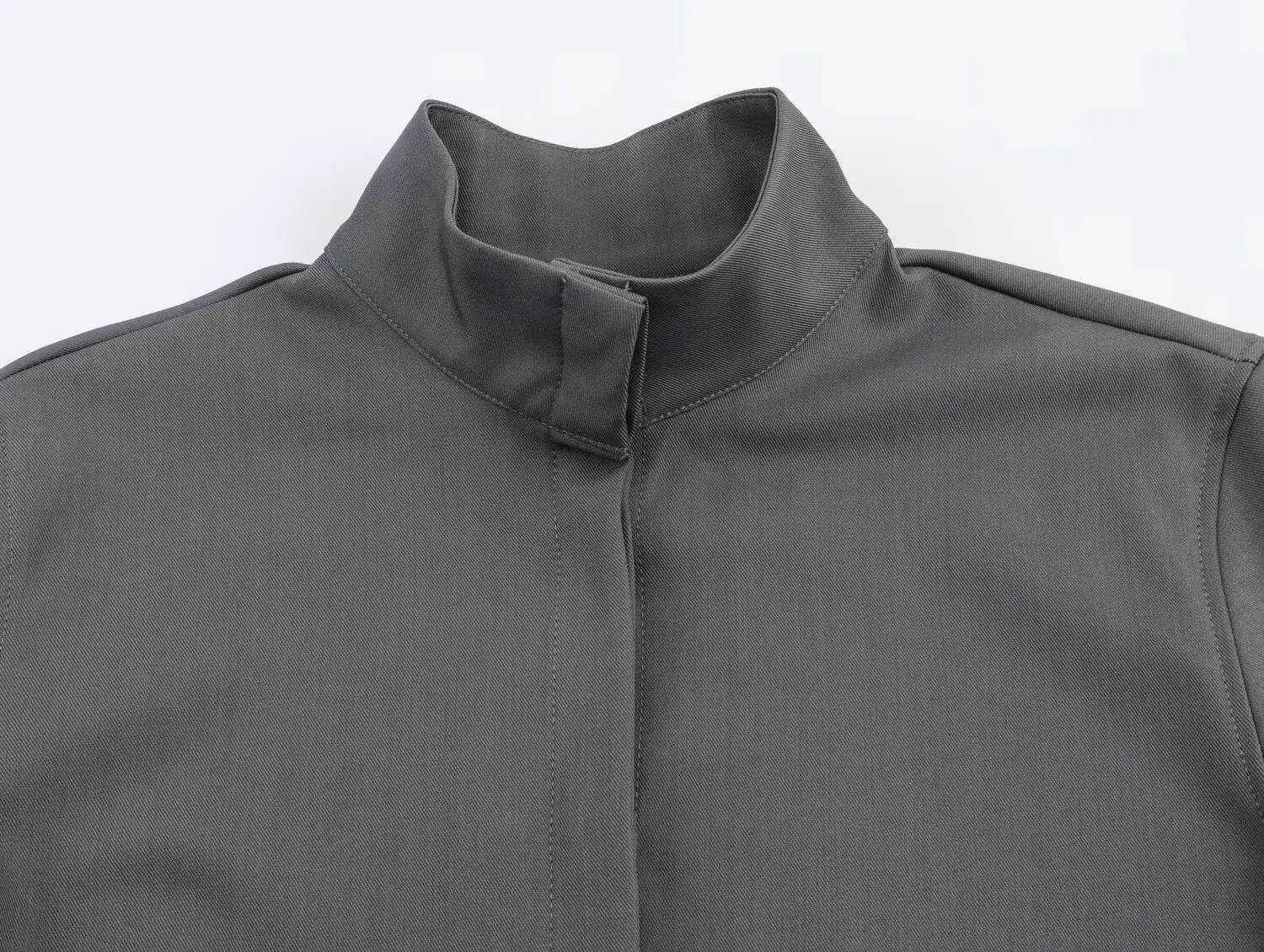 قميص نسائي بأكمام طويلة وصل حديثًا لعام 2025 قميص نسائي عصري بياقة واقفة