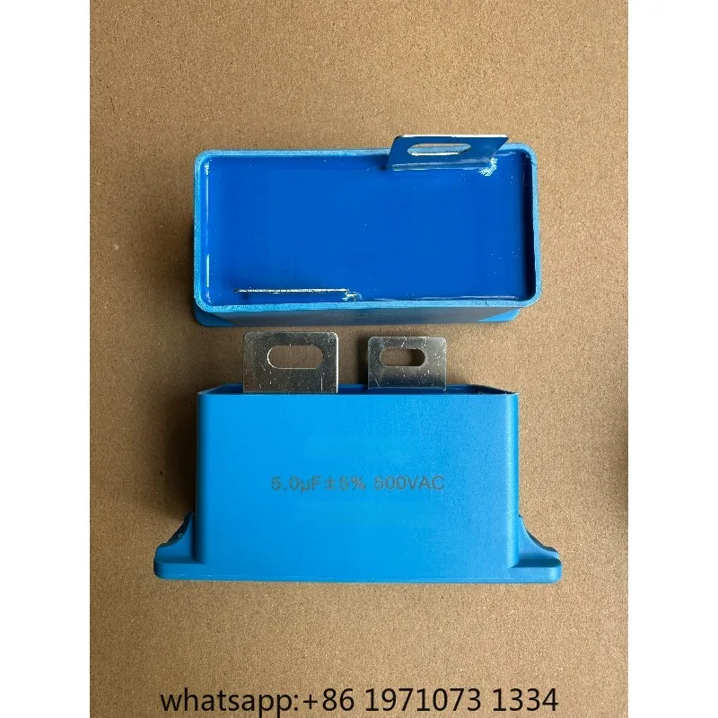Welding machine transformer barrier capacitor flat replacement 5UF500VAC