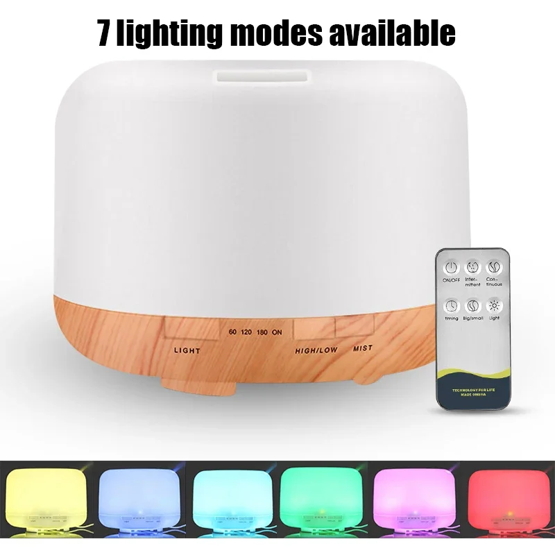 Portable Electric Oil Aroma Diffuser Air Ultrasonic Cool Mist Maker LED Mini Diffuser - Home Car Tower scent diffuser Diffuser