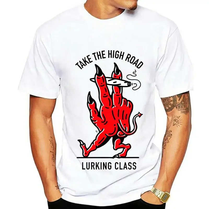 Lurking Class by Sketchy Tank High Road Short Sleeve Tee (White) Mens T-Shirt