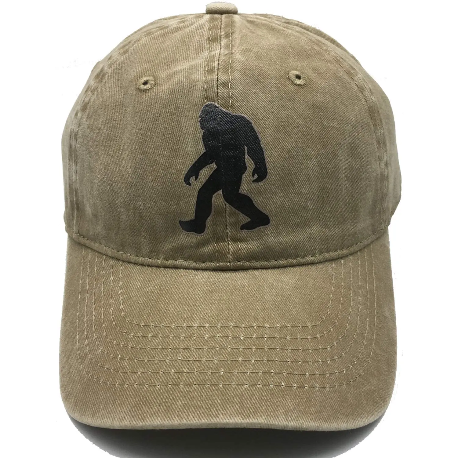 Casquettes de baseball Bigfoot réglables pour hommes et femmes, chapeau de cowboy vintage, chapeaux de papa, chapeaux de camionneur en denim, sports de plein air décontractés