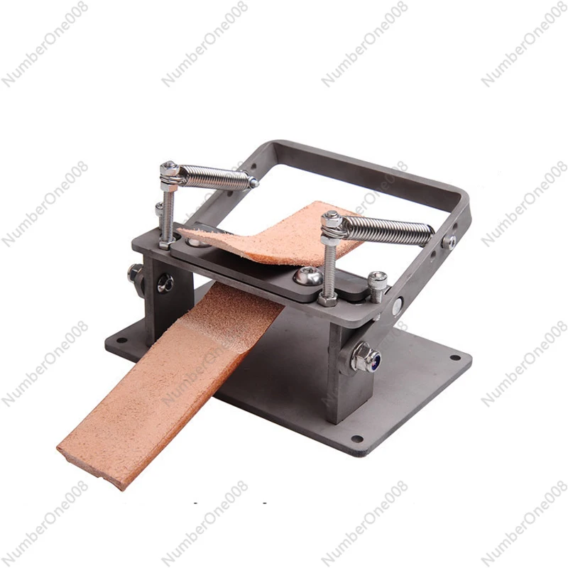 

DIY Craft Leather Thinning Machine 304 Stainless Steel Vegetable Tanned Leather Manual Cutting Peeler Tools Leather Slicer