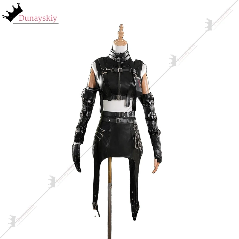 Juego Love and Deepspace Heroines disfraz de Cosplay PU Cortex vestidos de mujer traje trajes de Anime peluca Prop trajes juego de rol