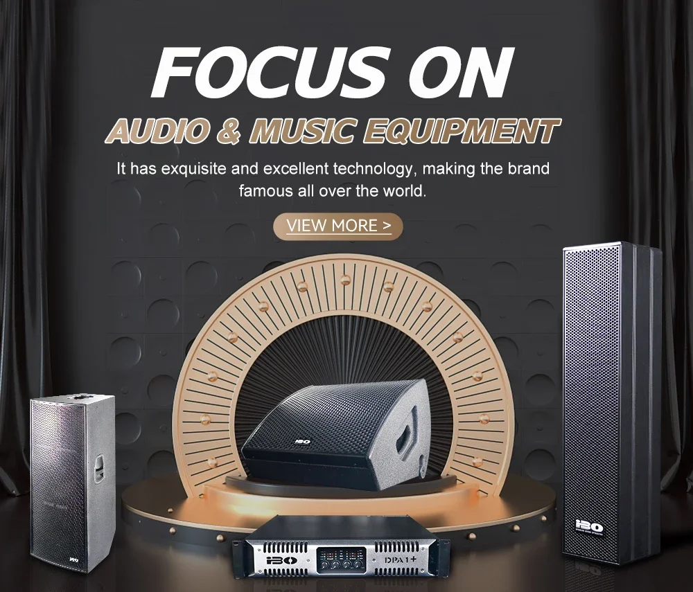 Amplificador de Potencia SELL Lab.gruppen IPX4800 de 2 Canales y 4800 Vatios con DSP Integrado, Sistema de Sonido PA para Interiores, Equipo de Música para Escenarios