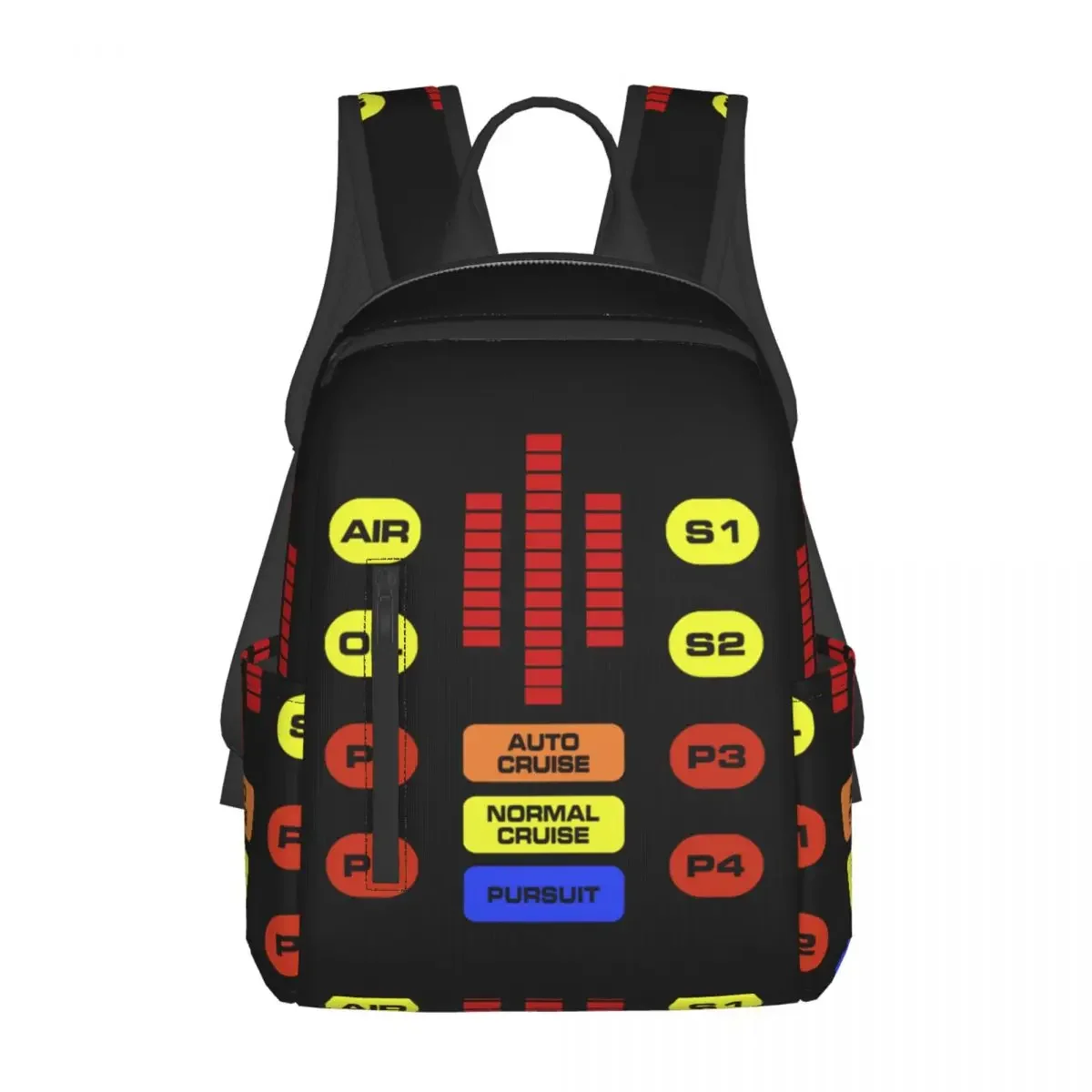 

Kitt Voice Box Knight Rider Backpack Daypack Large Capacity Kids BookBag School Bag Shoulder Bags for Men Women