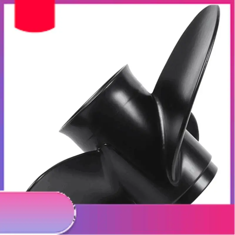 

8-9,8 л.с. 3 лопасти 3B2W64517-1 8,5X9 подвесной гребной винт для Tohatsu Nissan Mercury 12 Spline Tooths черные запасные части Parts-Y