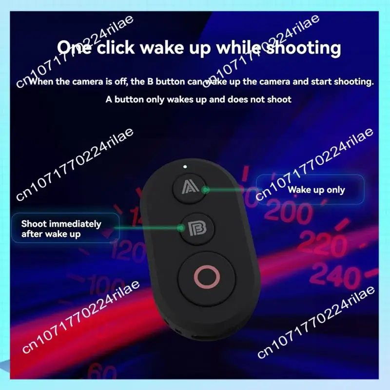 A17Z Telecomando Per Insta360 X4 X3 X2 Ace Pro 2 Gopro 13 Bluetooth Smart Fotografia Pulsante di Rilascio dell'otturatore Controller