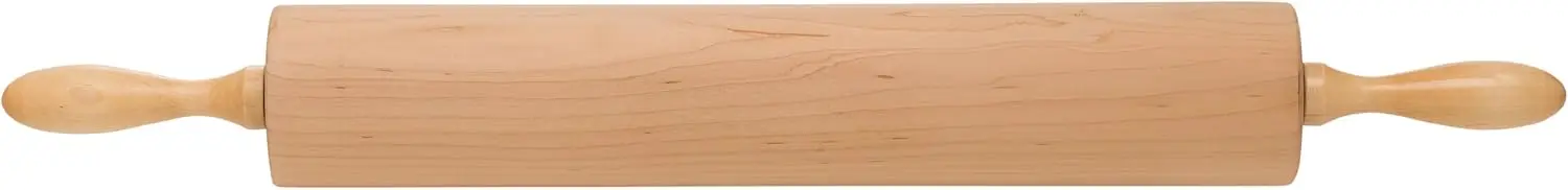 

18325 Professional Rolling Pin, 18-Inch Barrel, Made of Solid Rock Maple, Made in the USA