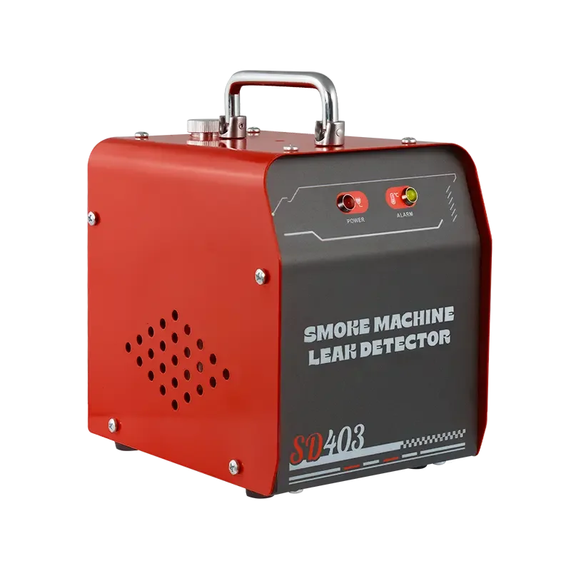 Automotive Smoke Machine Leak Detector 12V Dual Mode Car Pipe Leakage Tester with Pressure Gauge & Adjustable