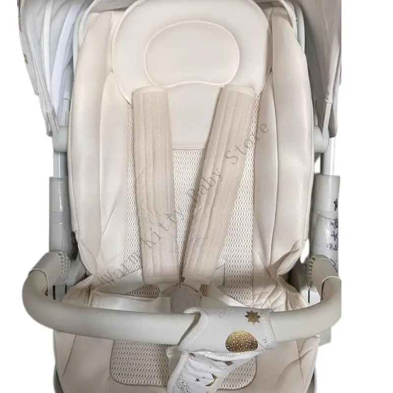 Housse universelle de ceinture de sécurité pour bébé, coussinets doux pour poussette d'enfant, housse de sangle d'épaule, housses de protection d'entrejambe