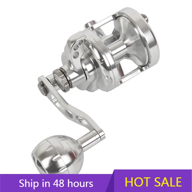 

YTYIN Hot Sale Slow Jigging Fishing Reel Overhead Fishing Reel 9+2BB All Metal Saltwater Fishing Conventional Reel