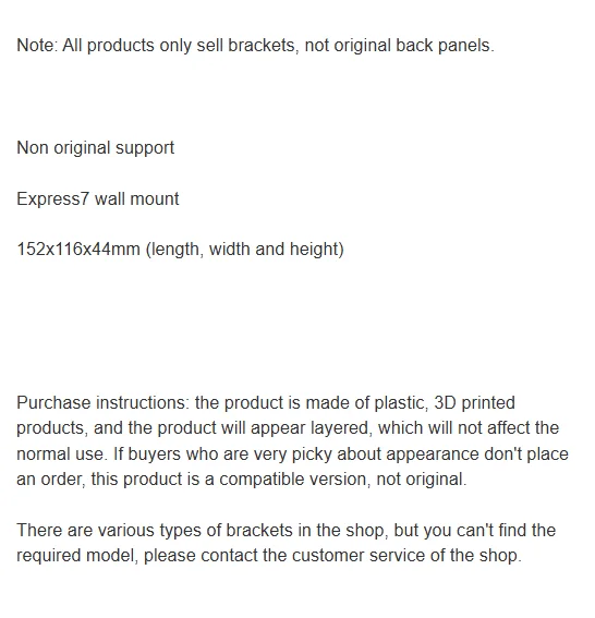 WYORESY for UniFi (Express 7 UX7)  Sturdy Mount Stand Hollow‑Out Structure Guarantee Heat Dissipation