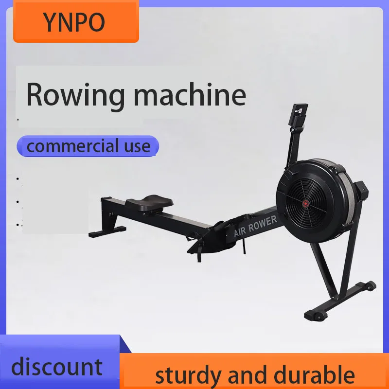 Wind Resistance Rowing Machine Commercial Workout Fitness Equipment Sports Home Gym Resistance adjustable Aerobic exercise