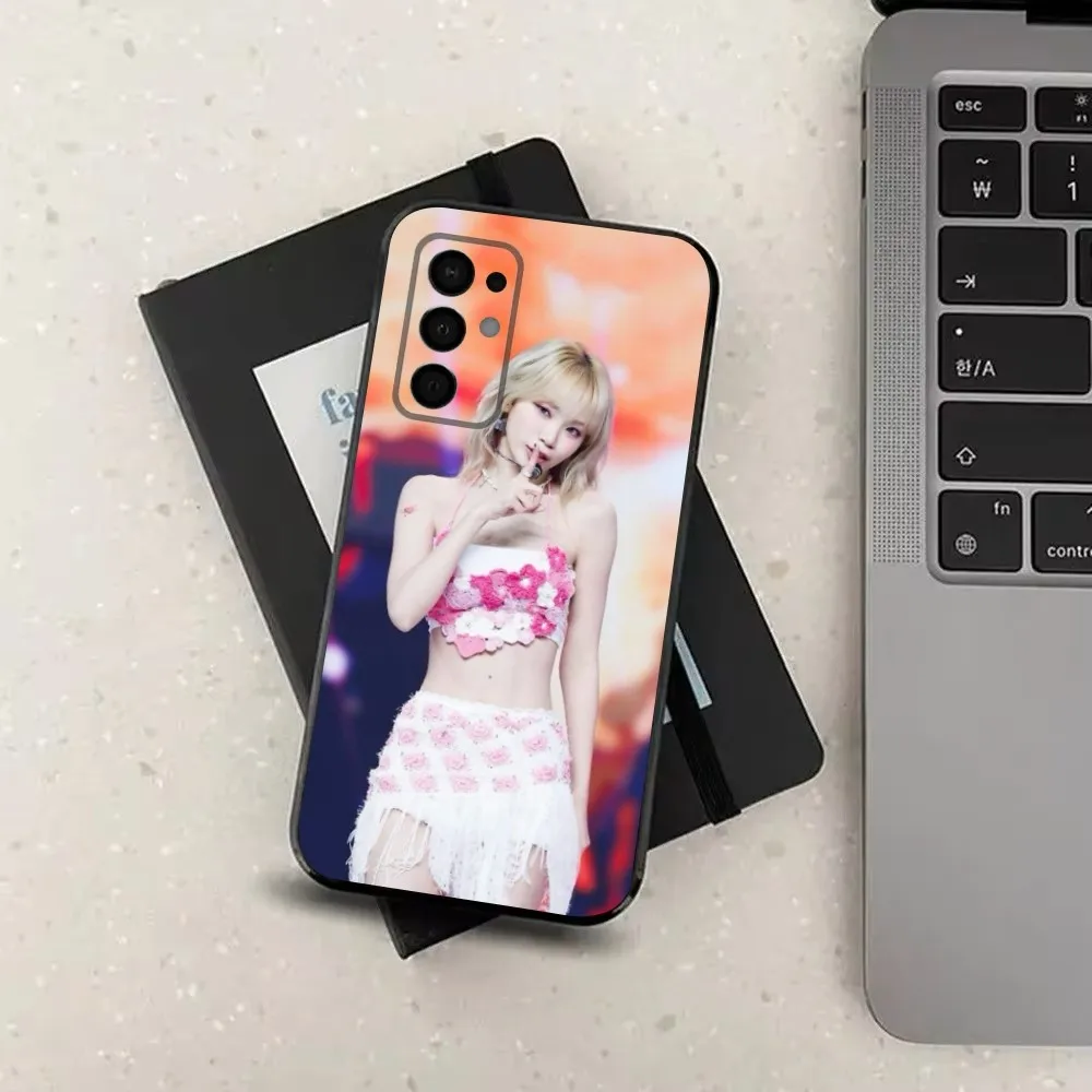 Singer K-Kim C-Chaewon Phone Case For Samsung Galaxy A91,A80,A73,A72 ,A71,A53A52,A32 ,A31A22,A21s,A20,Black Cover