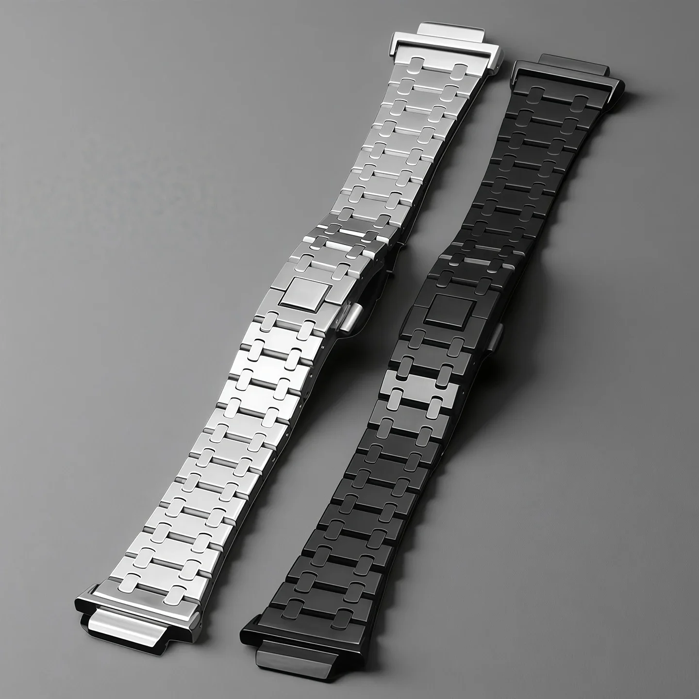 Modified Watchband For Casio G-shock Ga-2100 Stainless Steel  Strap Metal Ga2100 Ga2110 Ga-b2100 series Men's watch Accessories
