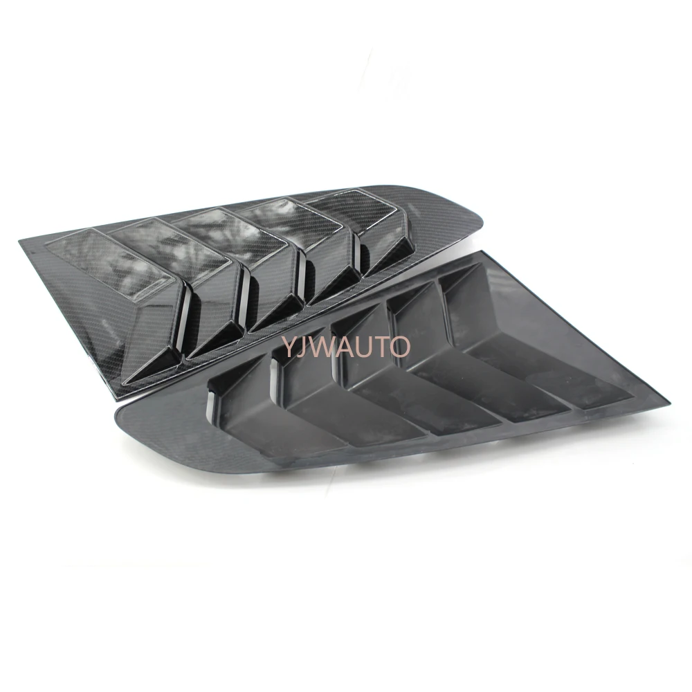 For Ford Mustang 2015 2016 2017 Car Louvers Scoop Cover Vent Auto Side Window Rear False Air Outlet