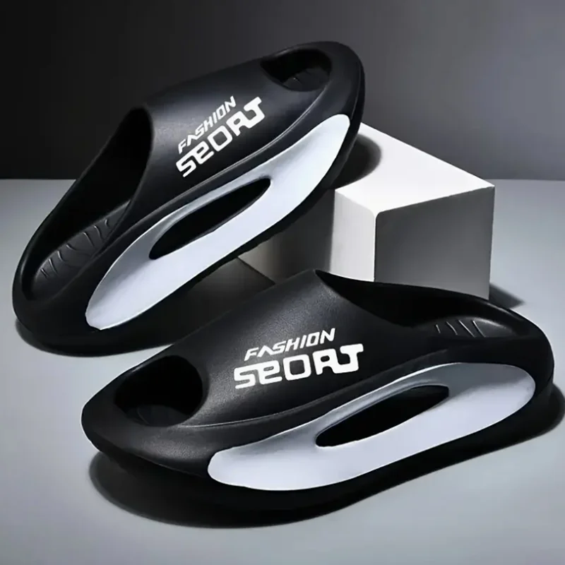 عرض ساخن في صيف 2025 صنادل EVA قابلة للتنفس للجنسين - شباشب حمام غير قابلة للانزلاق سريعة الجفاف وخفيفة الوزن لحمام السباحة