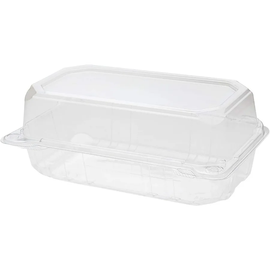 

Durable Stackable CrackResistant Clear Take Out Food Containers for Catering and Restaurant Use [9x5 250 Count] Ideal for Hot a