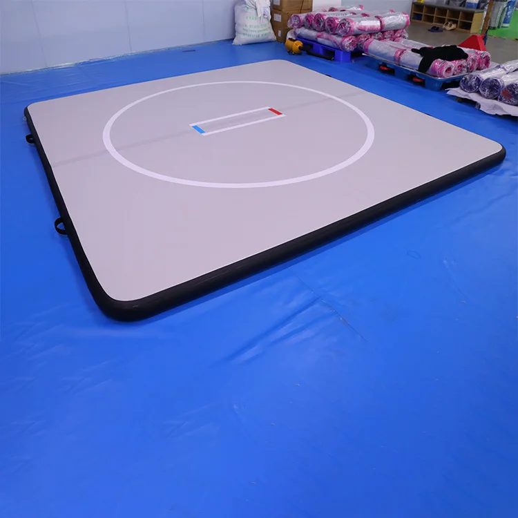 

Factory Price PVC Inflatable Martial Arts Mats 3M DWF Drop Stitch Air BJJ Flooring Portable Wholesale