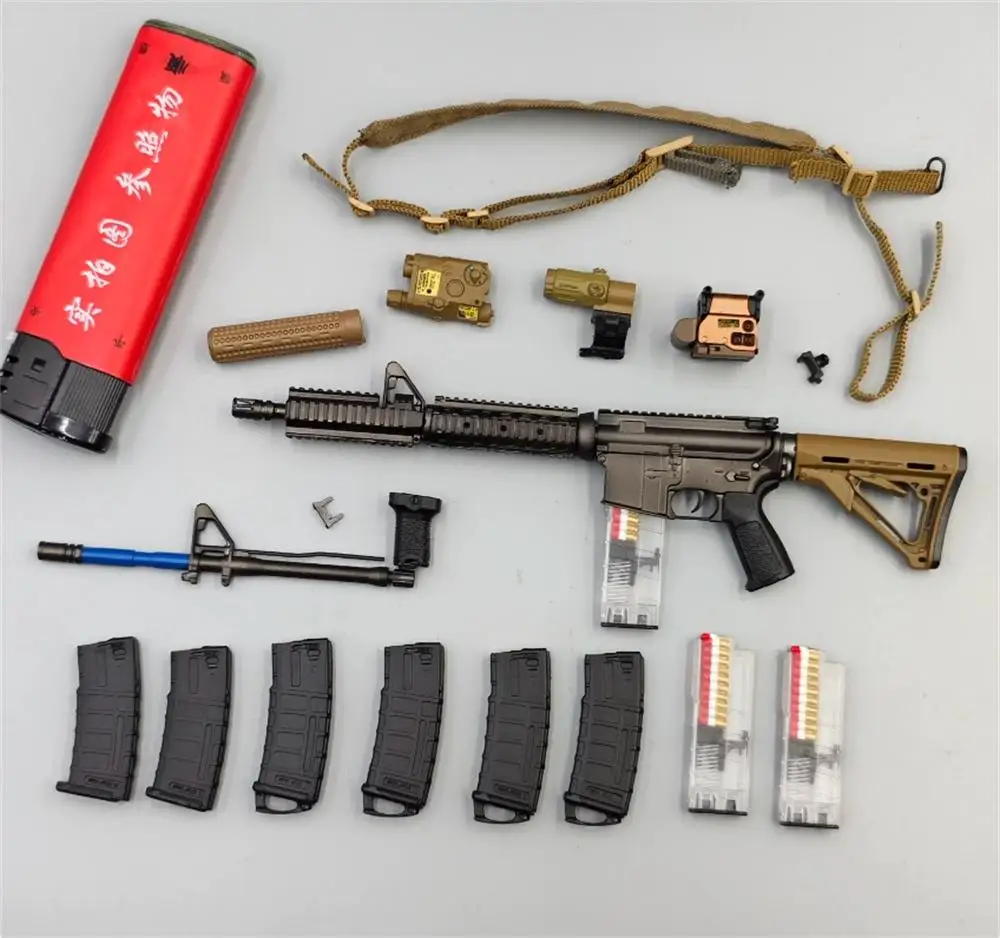 1/6 DAMTOYS DAM 78088 US. 31st  Unit Mini Toys Model Main Weapons M4 Set Not Real Model For 12