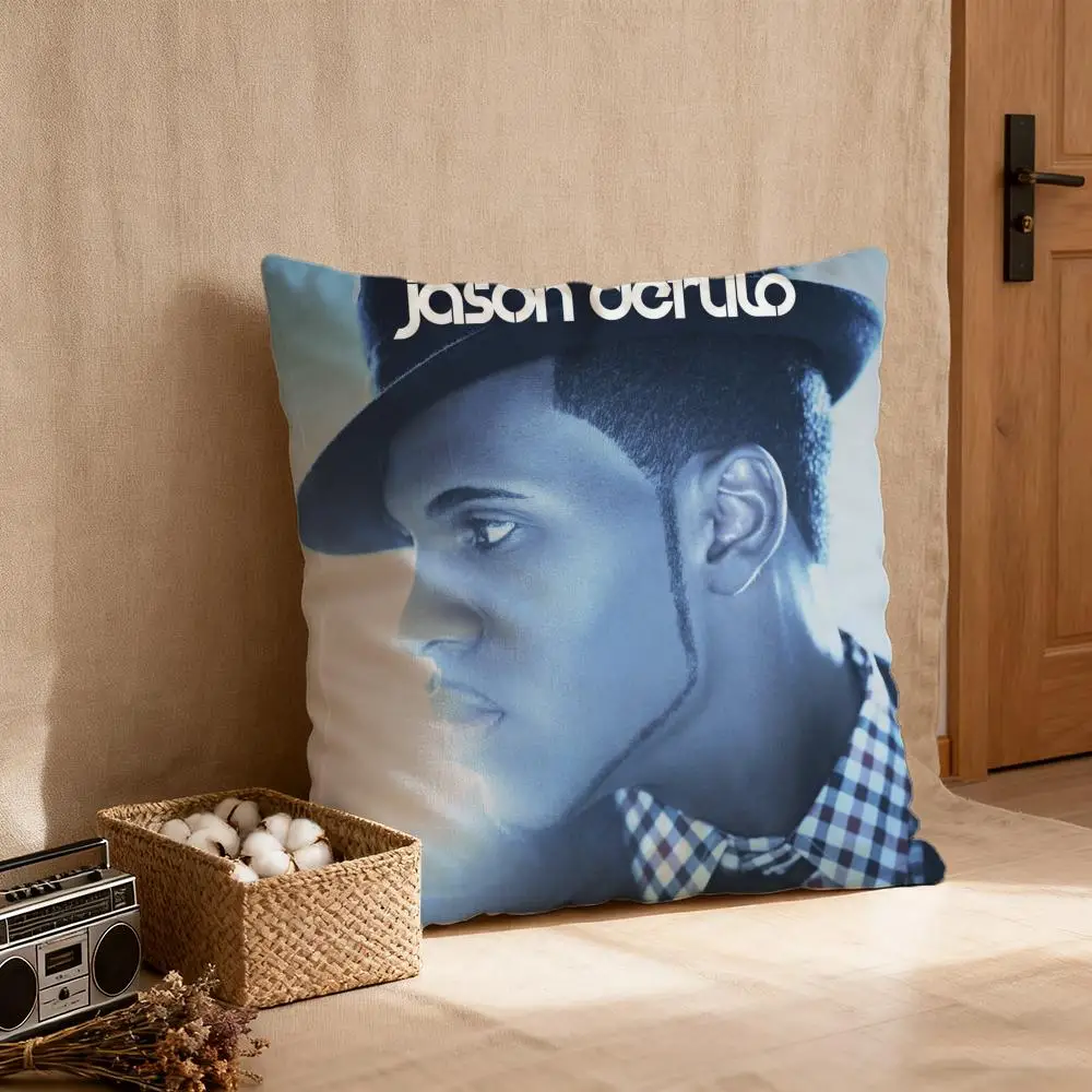 

Наволочка J-Jason Derulo с защитой от пыли, чехол для подушки, подходит для дивана, спальни, автомобиля, наволочка