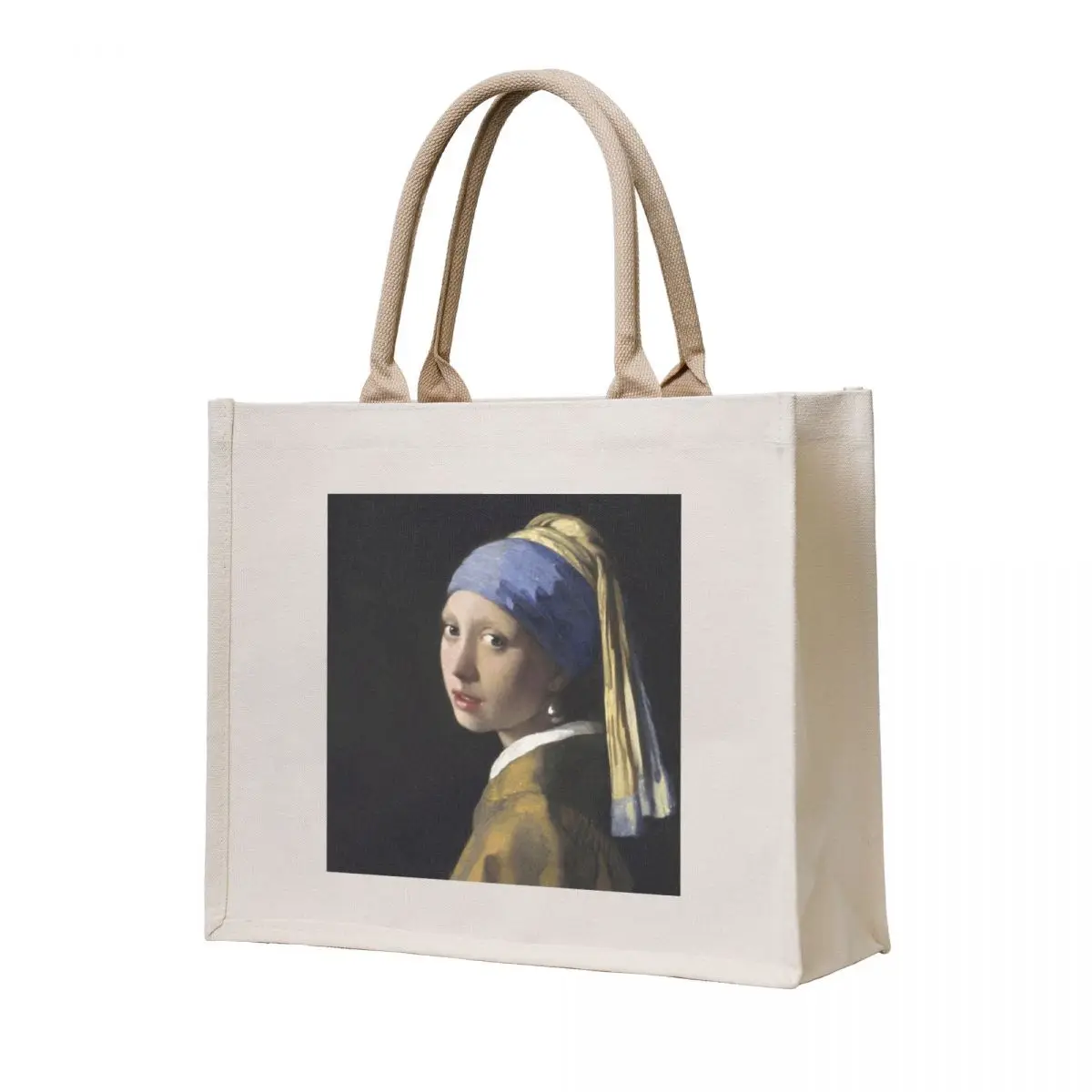 

Johannes Vermeer - The Girl With A Pearl Earring Tote Bag Shopping bags Candy bags shopper bag women canvas