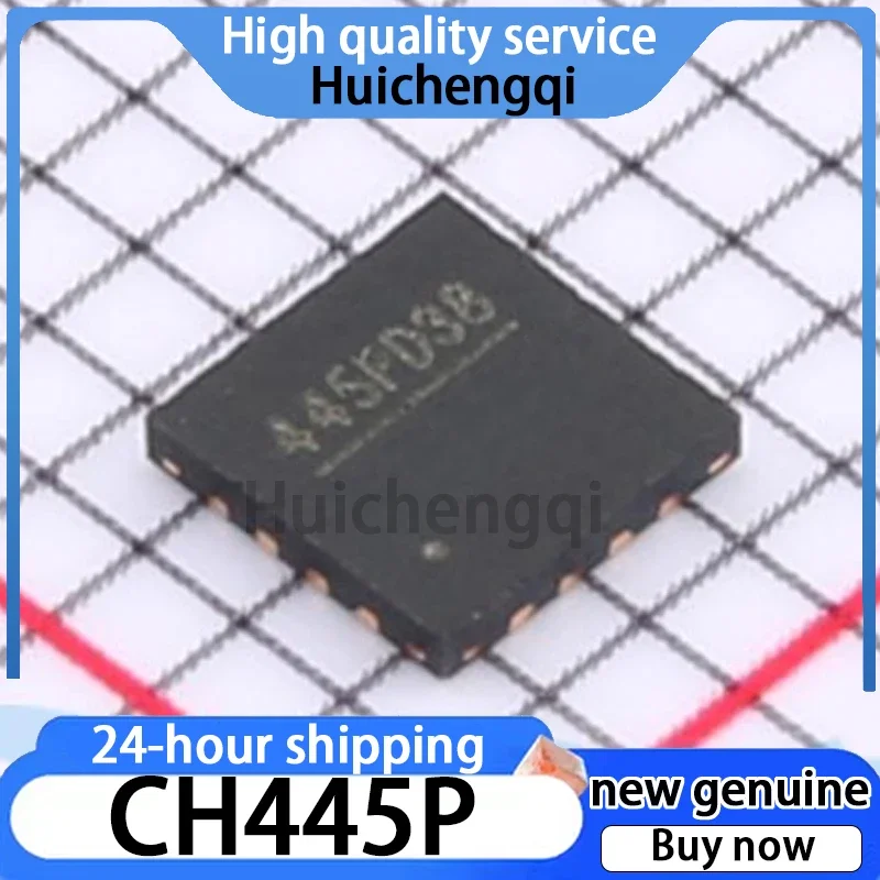 5PCS Genuine CH445P Packaged QFN-16 Analog Switch/multiplexer