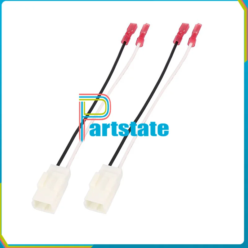 72-6514 2PCS Car audio line Connector Wiring Harness Speaker Harness Wire Adapter For Chrysler 300 For Dodge Ram 3500 For Ford