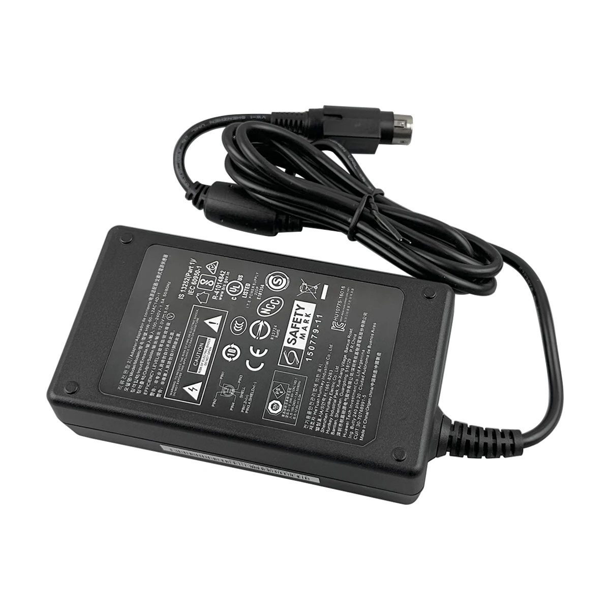DC12V 5A power adapter cable 4 pins for the HUAWEI VPC620 600 video conference camera security monitoring display charger image 4